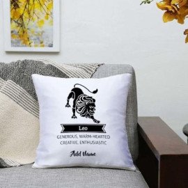 Personalized Leo Satin Zodiac cushions