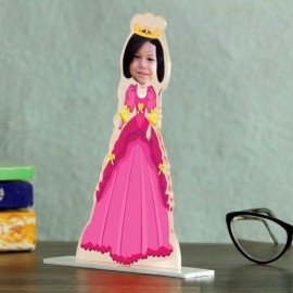 Personalized Queen Caricature for Girls
