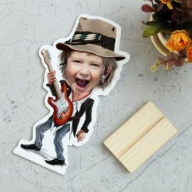 Personalized Rockstar Caricature for Boys
