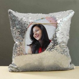 Personalized Sequin cushions