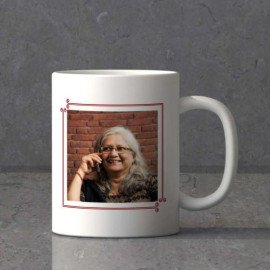Personalized White Mug for Grandmother