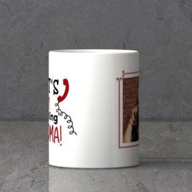 Personalized White Mug for Grandmother