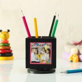 Personalized Pen Stands for Birthday
