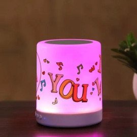 Personalised Smart Touch Mood Lamp Speaker