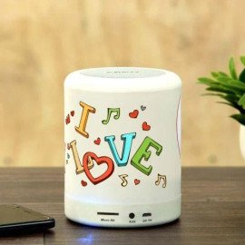 Personalised Smart Touch Mood Lamp Speaker