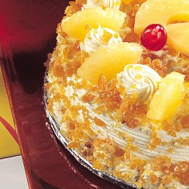 Pineapple With Butterscotch Cream Cake