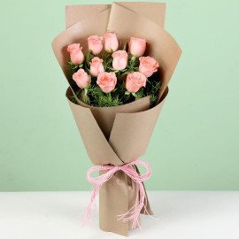 Pink Perfection Rose Bouquet