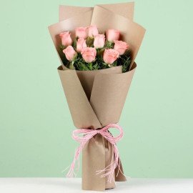 Pink Perfection Rose Bouquet