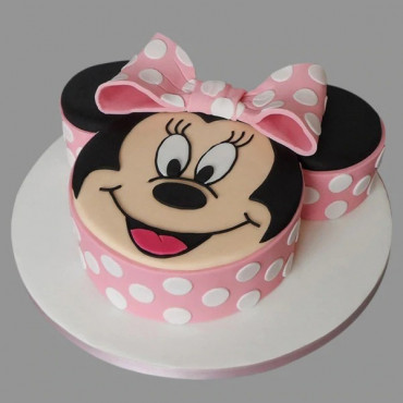 Piquant Micky Minnie Theme Cake