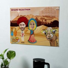 Rajasthan Lover Personalized A3 Poster