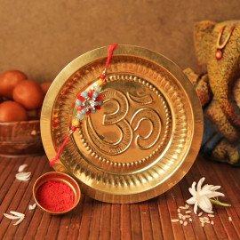 Rakhi Thali with Gulab Jamun