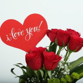 Red Roses Love Arrangement