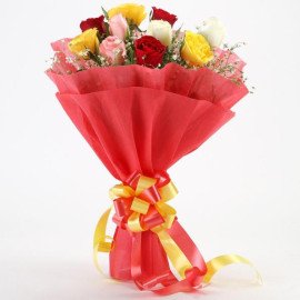 Romantic Bunch of Mixed Roses