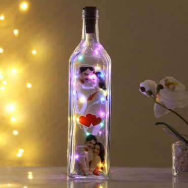 Romantic Personalized LED Bottle Lamp