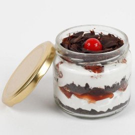 Set of 2 Sizzling Black Forest Jar Cake
