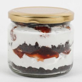 Set of 2 Sizzling Black Forest Jar Cake