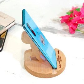 Stick Figure Personalized Mobile Stand for Birthday