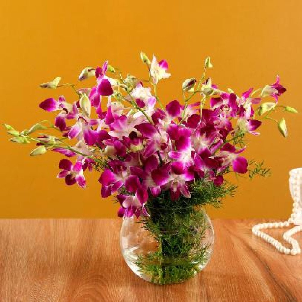 Stunning Purple Orchid Bunch