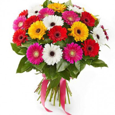 Summery Gerbera Blooming Bouquet