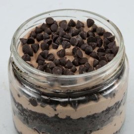 Sweet Choco Chip Cream Cake Jar