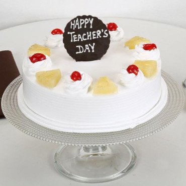 Teachers Day Pineapple Cake