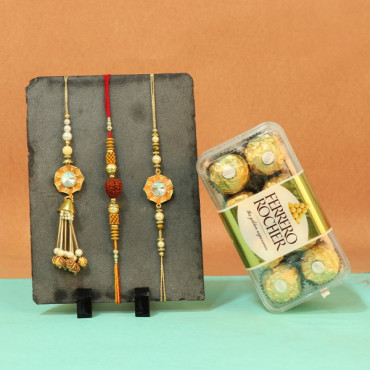 Tempting Ferrero Rocher with Rakhi sets