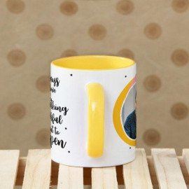 To New Beginnings Yellow Mug