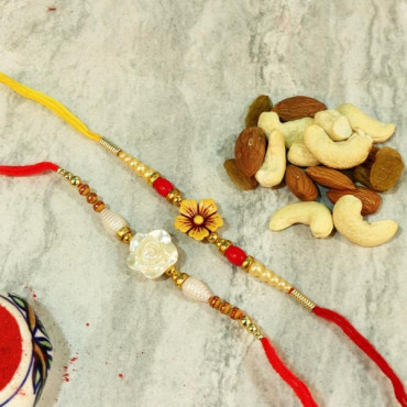 Toothsome Dryfruit With Rakhi Set