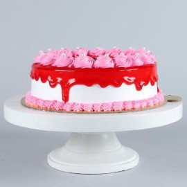 Women Day Celebration Strawberry Cake