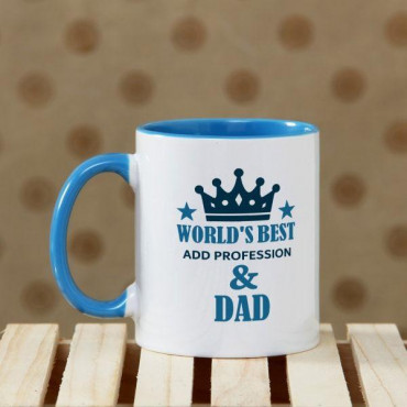 Worlds Best Dad Personalized Mug