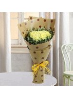 Yellow Carnations In Joy