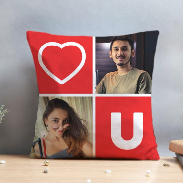 You and I Personalised Cushion