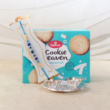 Yummy Coconut Cookies with Rakhi