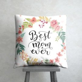 Best Mom Ever Personalized Cushion and Mug Combo