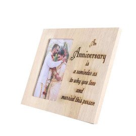 Customised Anniversary Frame