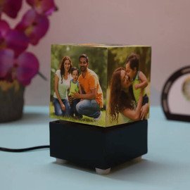 Personalised Rotating Lamp
