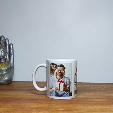 Personalised DAD the King Mug