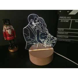 Desk Custom Photo 3d lamp Led light Gift Personalised Lights