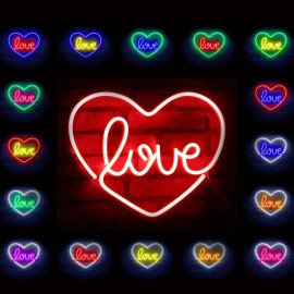 Love in the Heart Flex Silicone LED