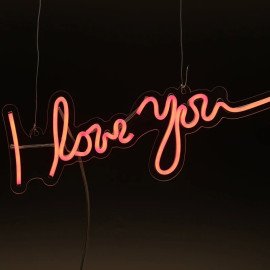 I Love You Neon Light Sign