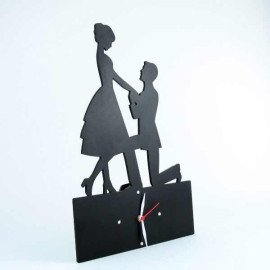 Classic Black Couple Clock (Black couple Clock)
