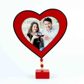 Personalized Heart-Shaped Frame
