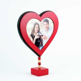 Personalized Heart-Shaped Frame