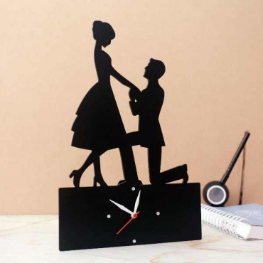 Classic Black Couple Clock (Black couple Clock)
