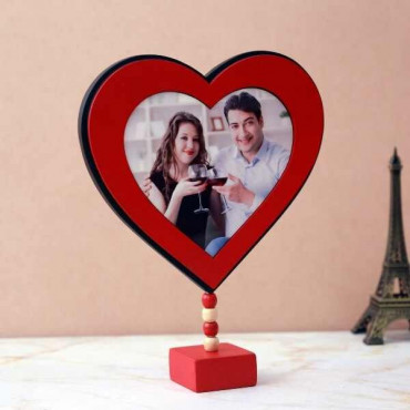 Personalized Heart-Shaped Frame