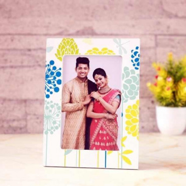 Personalized Elegant frame for your Loved Ones (white printed photo frame)