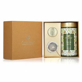 Meenakari Rakhi With Tulsi Green Tea and Dry Fruits