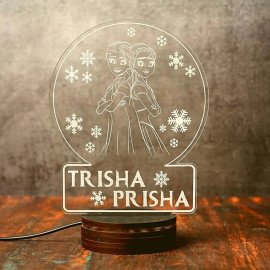 Angel Personalized Night Lamp