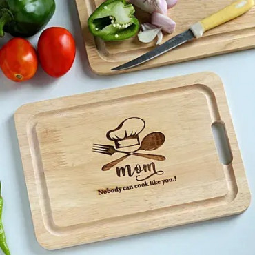 Nobody Can Cook Like Mom Chopping Board