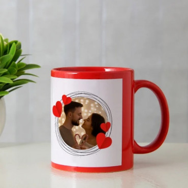 I'm Yours Personalized Red Ceramic Mug